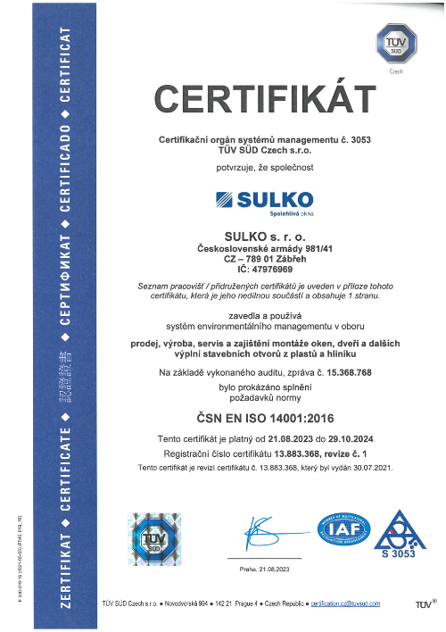 certifikat